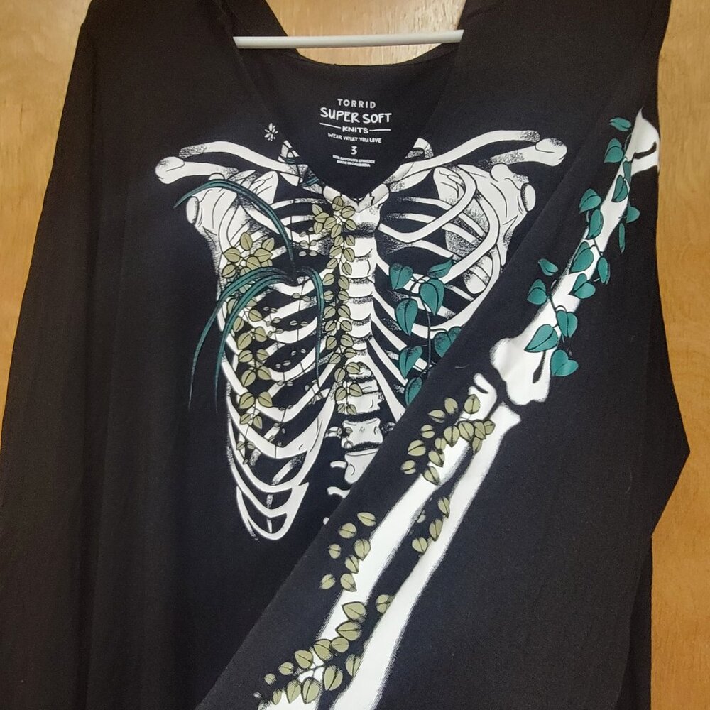 Torrid - Hoodie - Super Soft Ribcage - Black - Picture 6 of 8